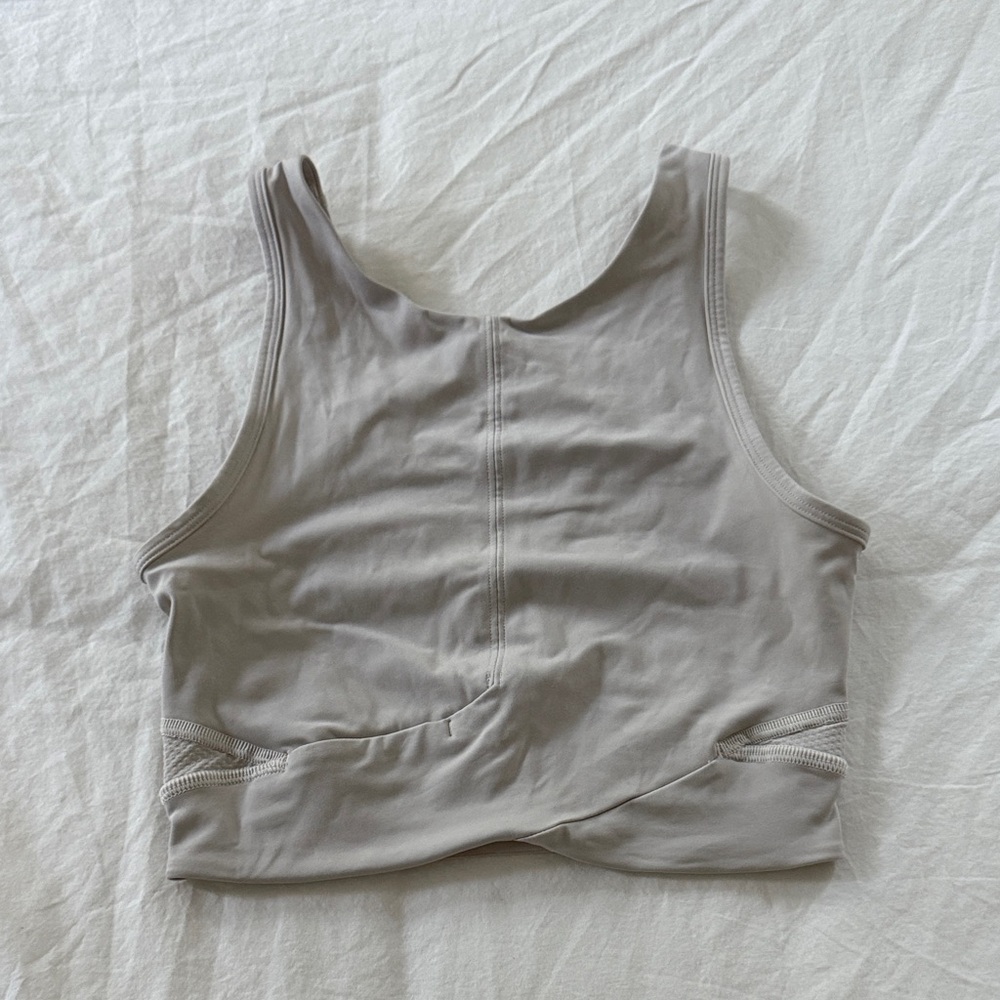 Lululemon Gray Sports Bra
